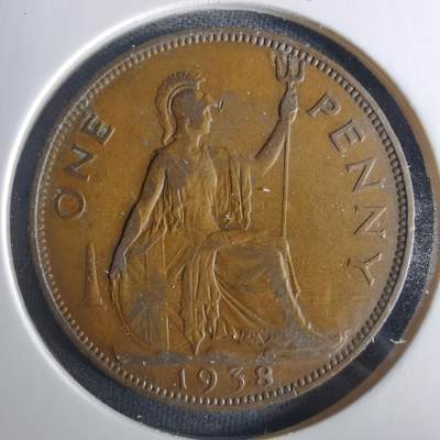 沼泽如烟--第1033场 - 英国1938年1便士