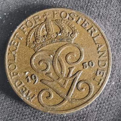 沼泽如烟--第1033场 - 瑞典1950年1欧尔