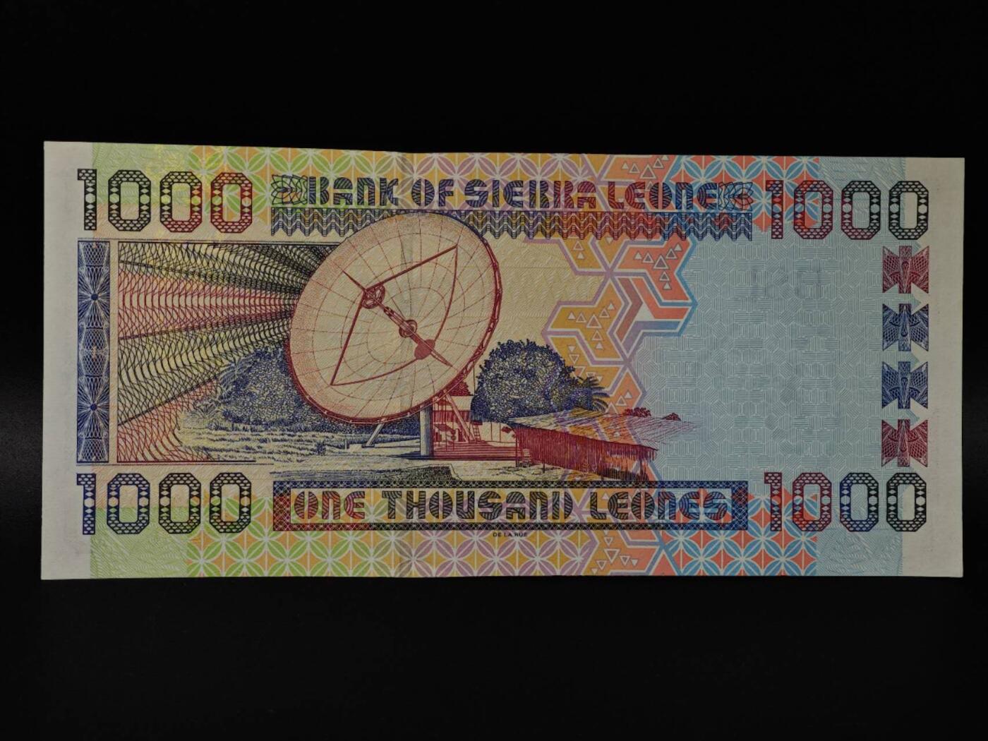  【淘币小摊】限时拍第八百八十四拍   纸币场    每周一统一发货 塞拉利昂1000利昂纸币