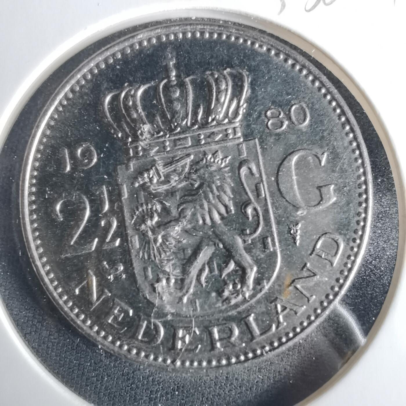 沼泽如烟--第1033场 荷兰1980年2.5盾