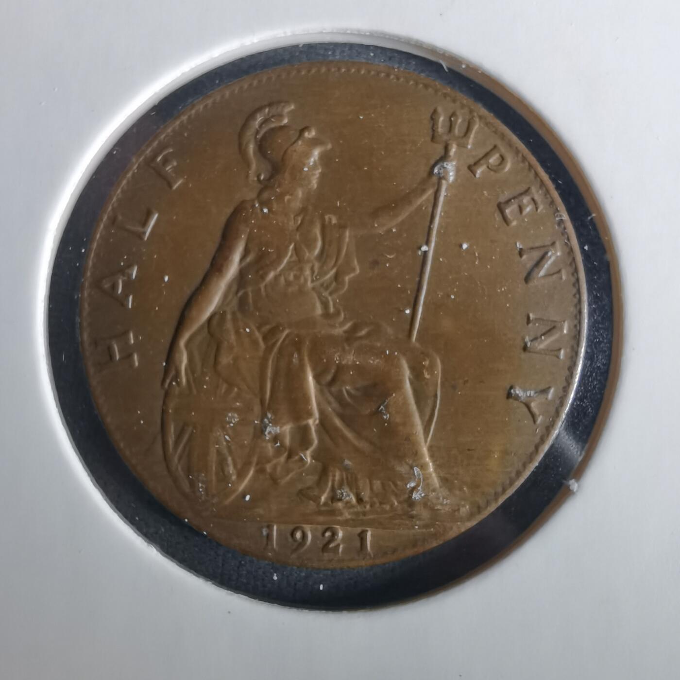 沼泽如烟--第1033场 英国1921年半便士