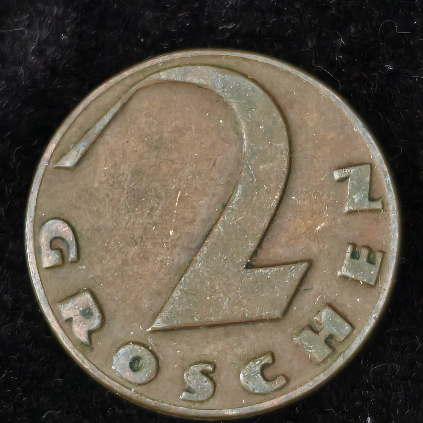 Krab外币市集Vol.27 奥地利1926年2格罗申