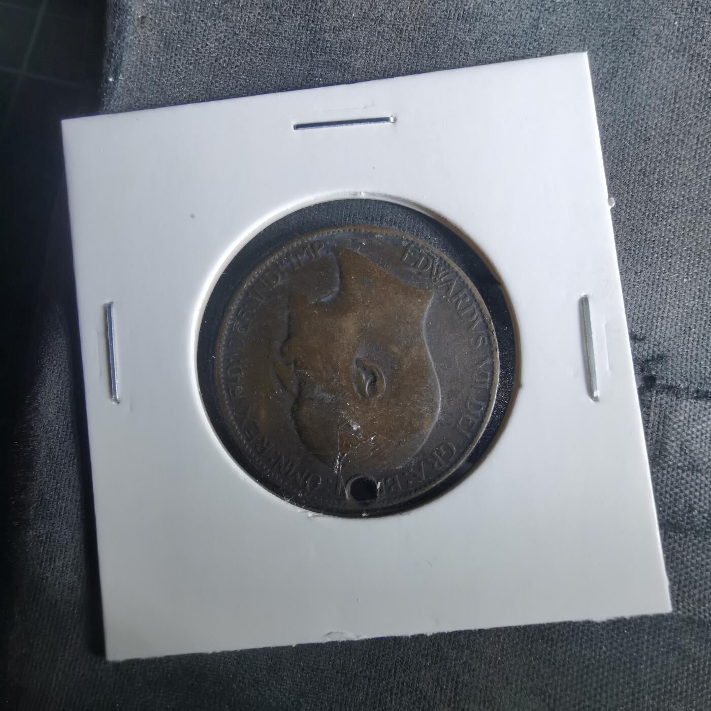 沼泽如烟--第1033场 英国1907年半便士