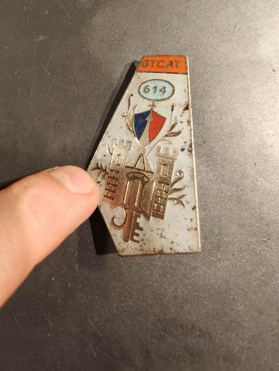 老王徽章第188期 - 法国陆军第614军需团证章