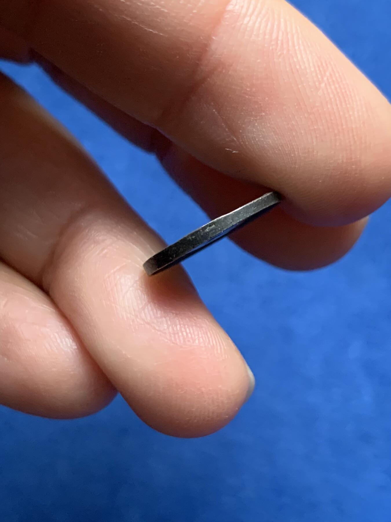 《竞宝斋》第473场 周日，周一 2场连拍 （全场包邮）欢迎送拍 法国1856年拿破仑四世洗礼纪念银章，1.9克，15.7mm