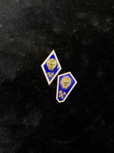 戎马世界章牌大赏，第112期 - 苏联校徽一组