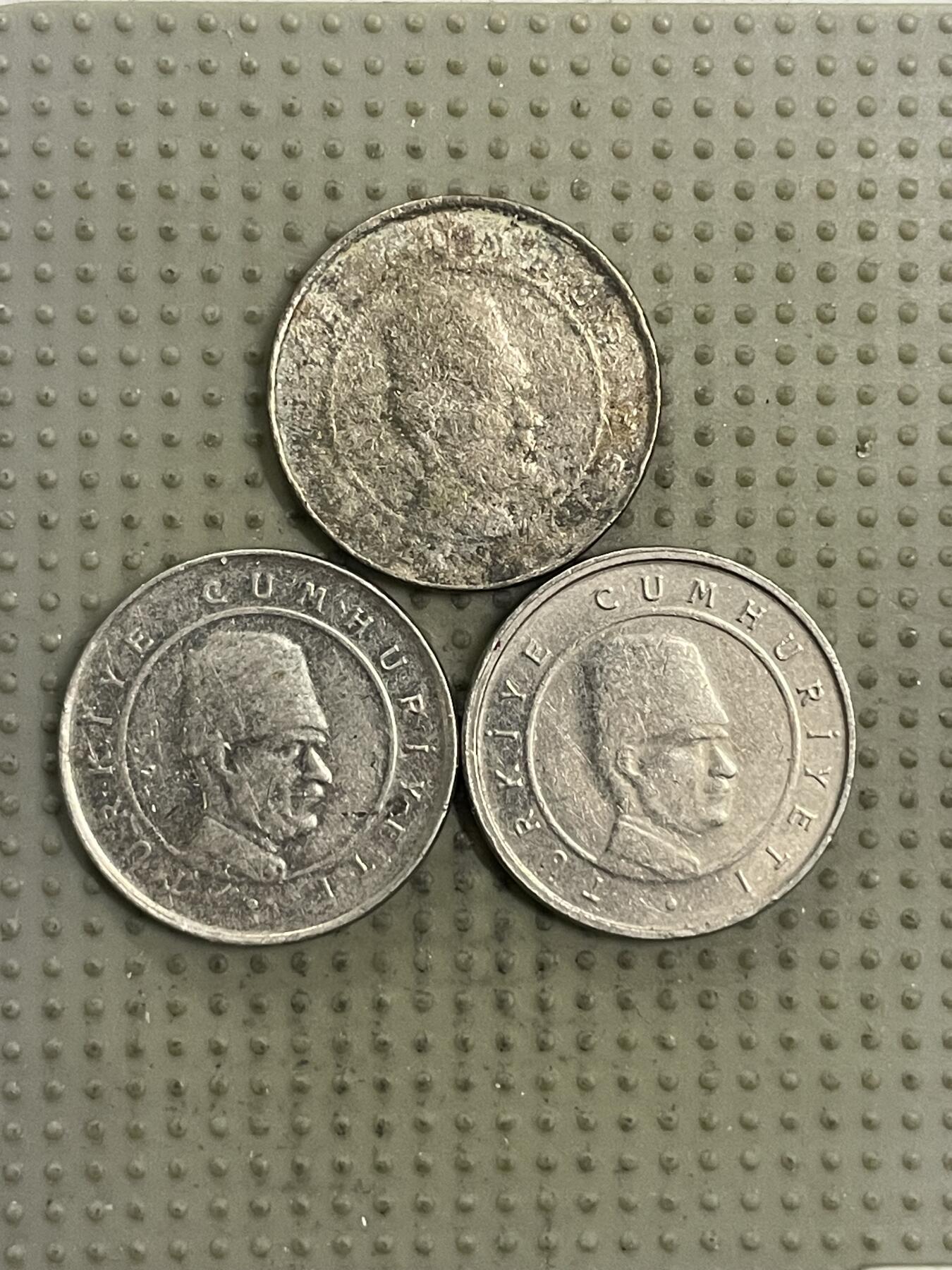 2026年第37场各国散币拍卖（总第187场） 土耳其10库鲁3枚