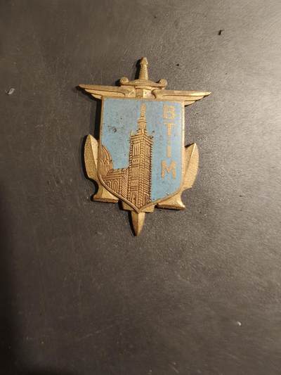 老王徽章第188期 - 法国地中海跨军种转运基地证章