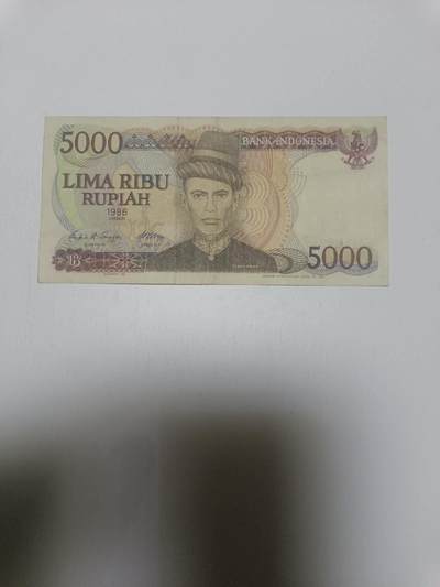 【20260324】非全新纸币和硬币第349场 - 印度尼西亚5000卢比