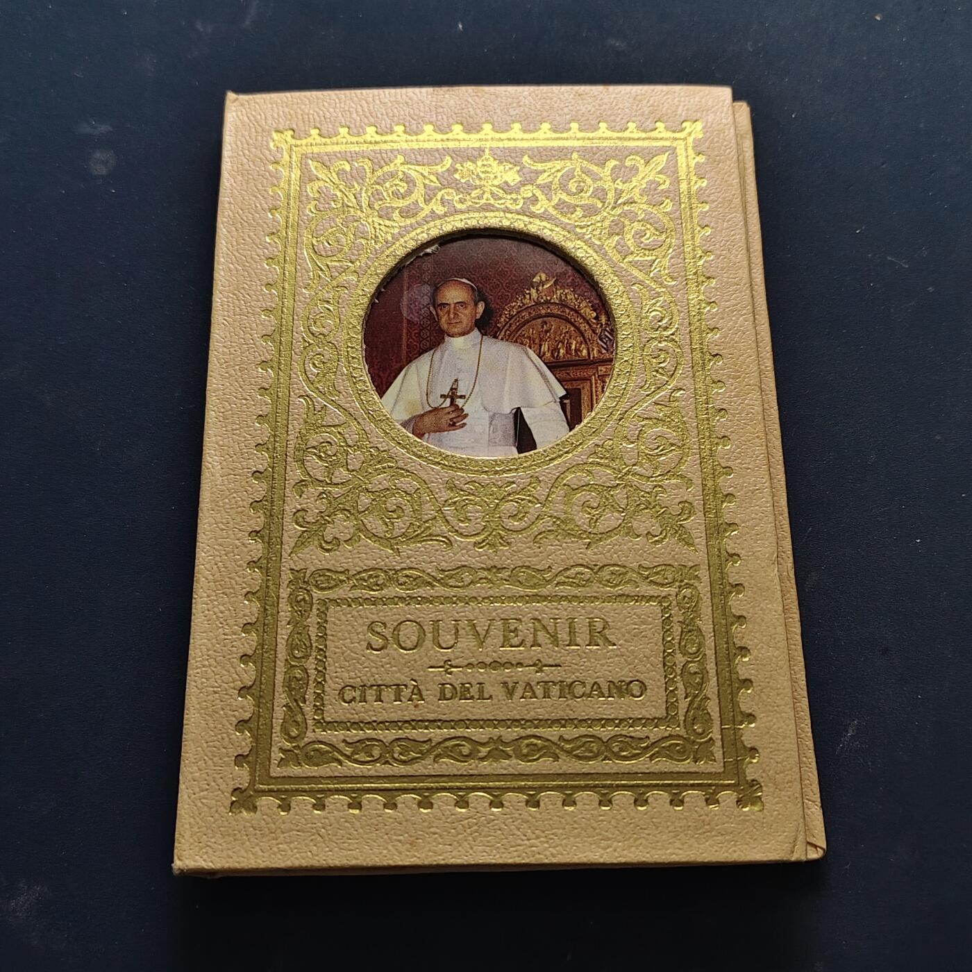 【全场包邮】纯粹捡漏拍514场 梵蒂冈旅游纪念邮币手册