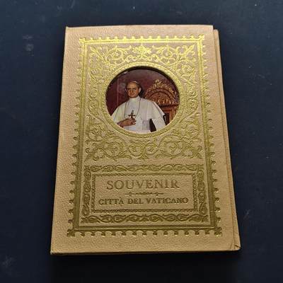 【全场包邮】纯粹捡漏拍514场 - 梵蒂冈旅游纪念邮币手册