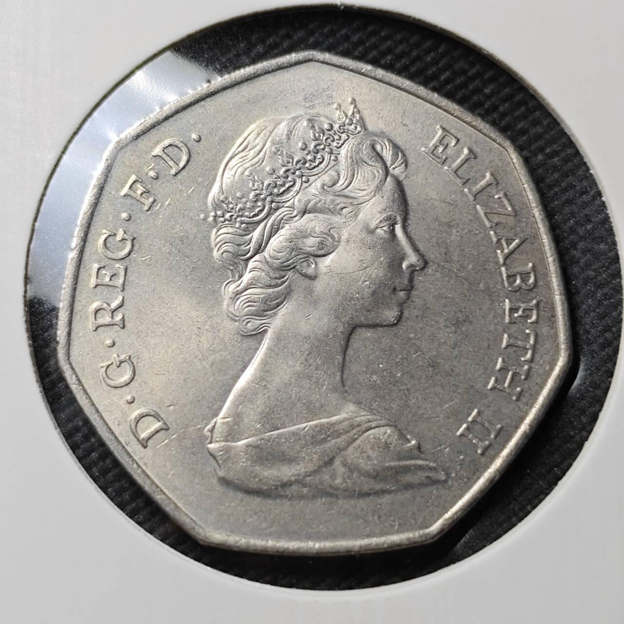 KK钱币收藏小铺   套币专场 2月预留时间 周末发货  1973英国入欧纪念币 好品