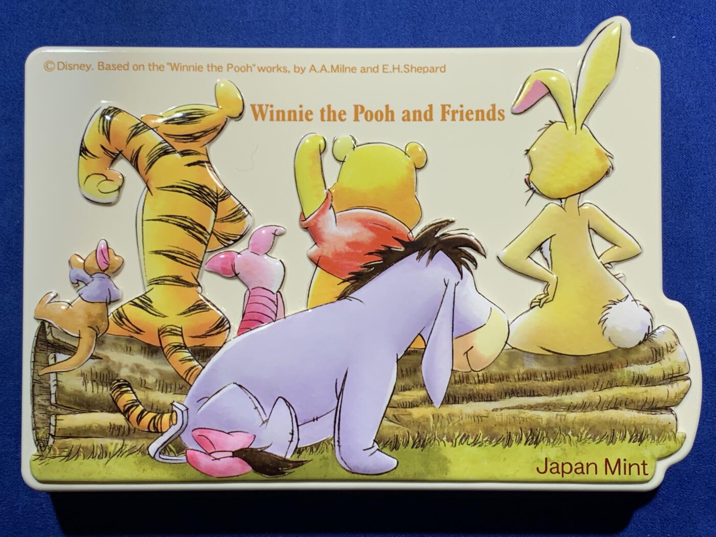 《竞宝斋》第473场 周日，周一 2场连拍 （全场包邮）欢迎送拍 日本2006年套币 小熊维尼