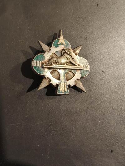 老王徽章第188期 - 法国陆军第601道路运输团证章
