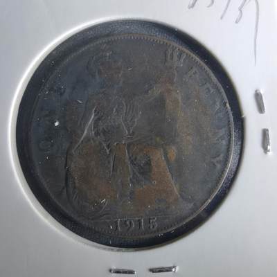 沼泽如烟--第1033场 - 英国1915年1便士