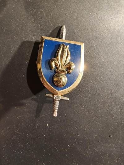 老王徽章第188期 - 法国蒙彼利埃步兵学校证章