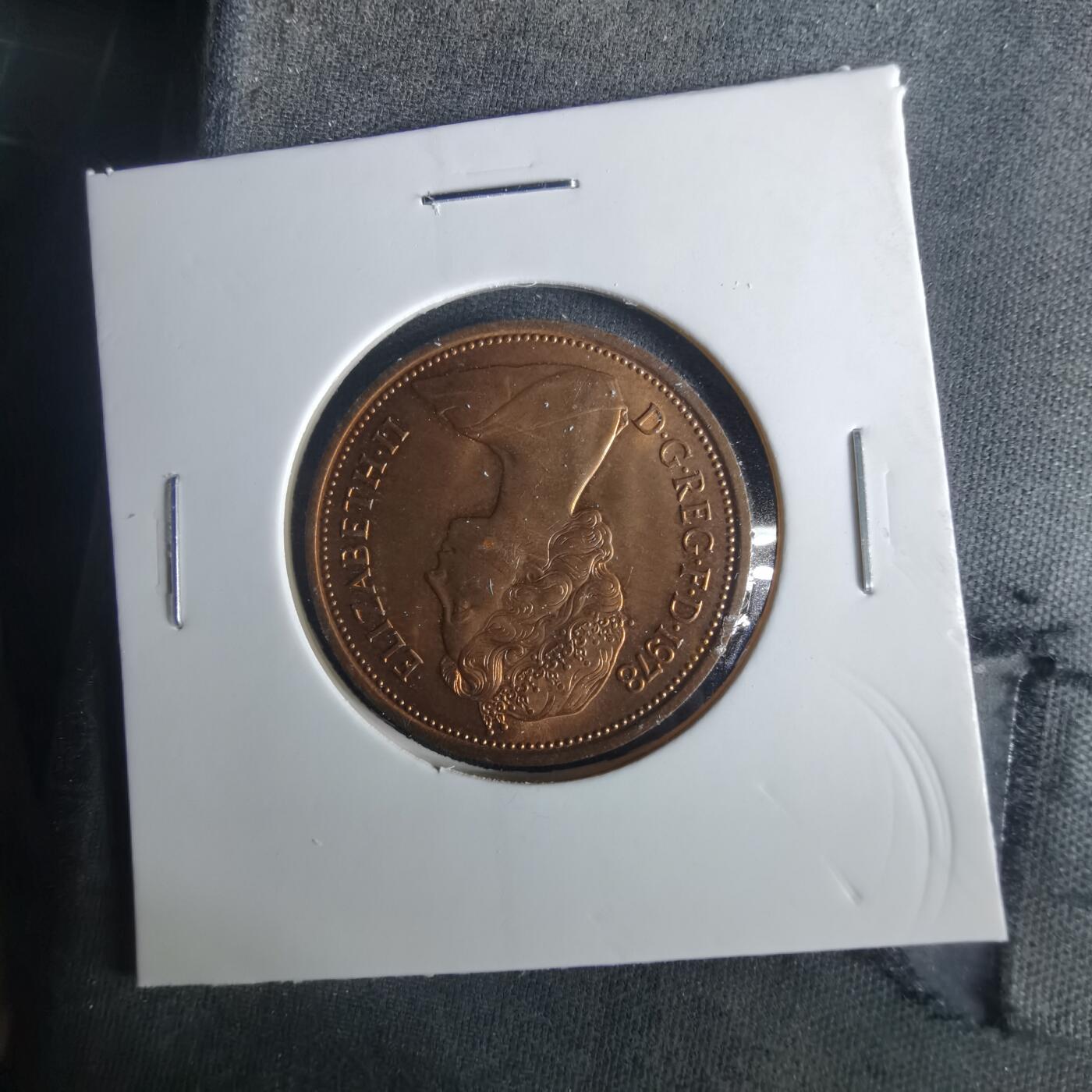 沼泽如烟--第1033场 英国1978年2便士