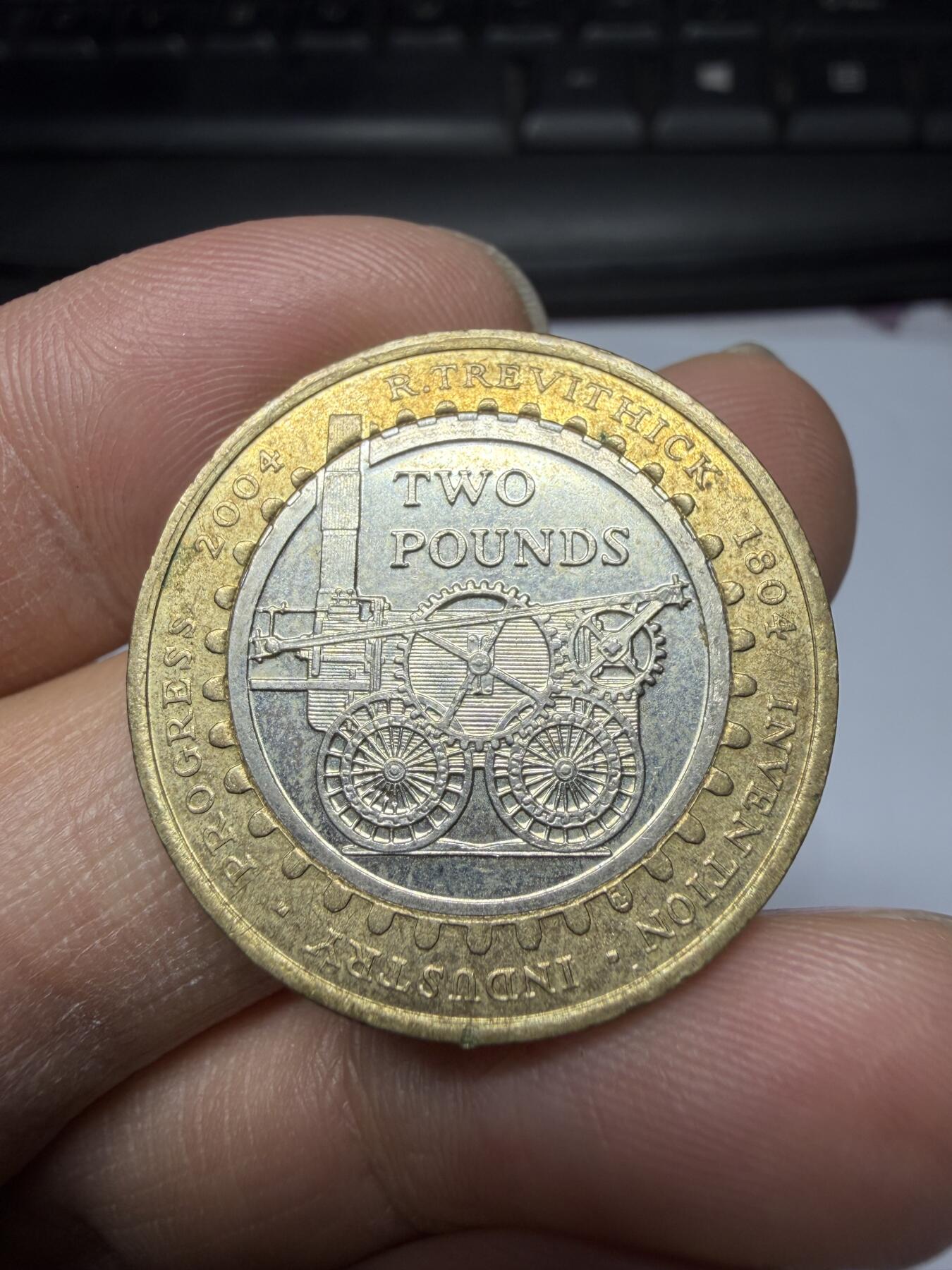 2026年集古藏今外币拍卖第三期-第7场—（总第317拍），可以寄存60天，满160元包邮。 2004年英国2镑