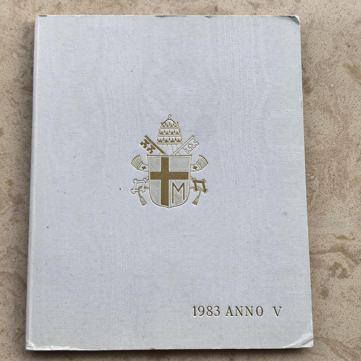 道一币馆币章第一百七十场 原包装 梵蒂冈1983年清年纪念套币七枚 含1000里拉银币