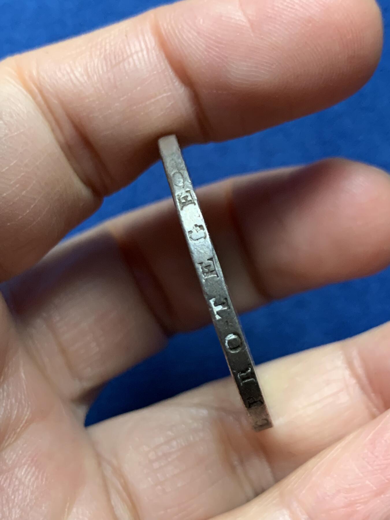 《竞宝斋》第473场 周日，周一 2场连拍 （全场包邮）欢迎送拍 法国1812年T版拿破仑一世5法郎大银币，南特造币厂