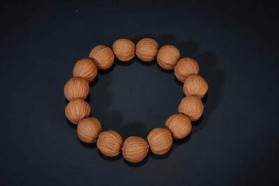 上海都达杂项专场五十八【全场包邮】  -  猴头凤羽核桃手串93-225