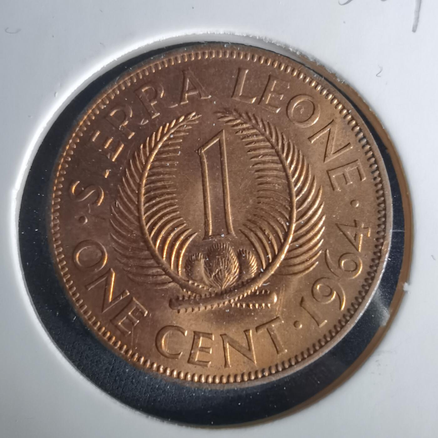 沼泽如烟--第1033场 塞拉利昂1964年一分