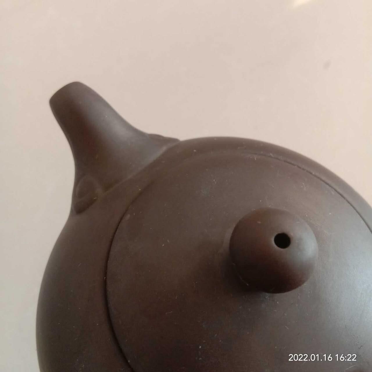 紫泥大容量茶壶