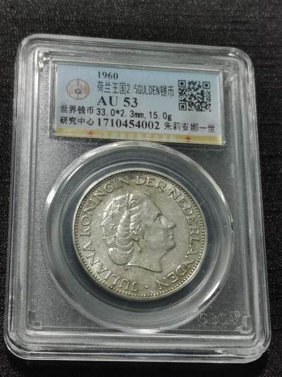 天下钱庄专场欢迎参拍 - 荷兰朱丽安娜银币