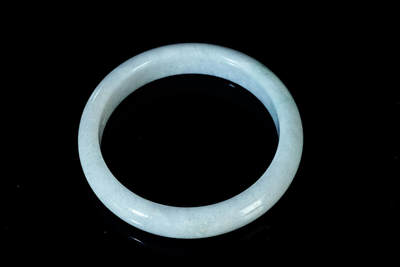 上海都达杂项专场五十八【全场包邮】  - 天然 冰糯种翡翠（A货）手镯 附鉴定证书93-13