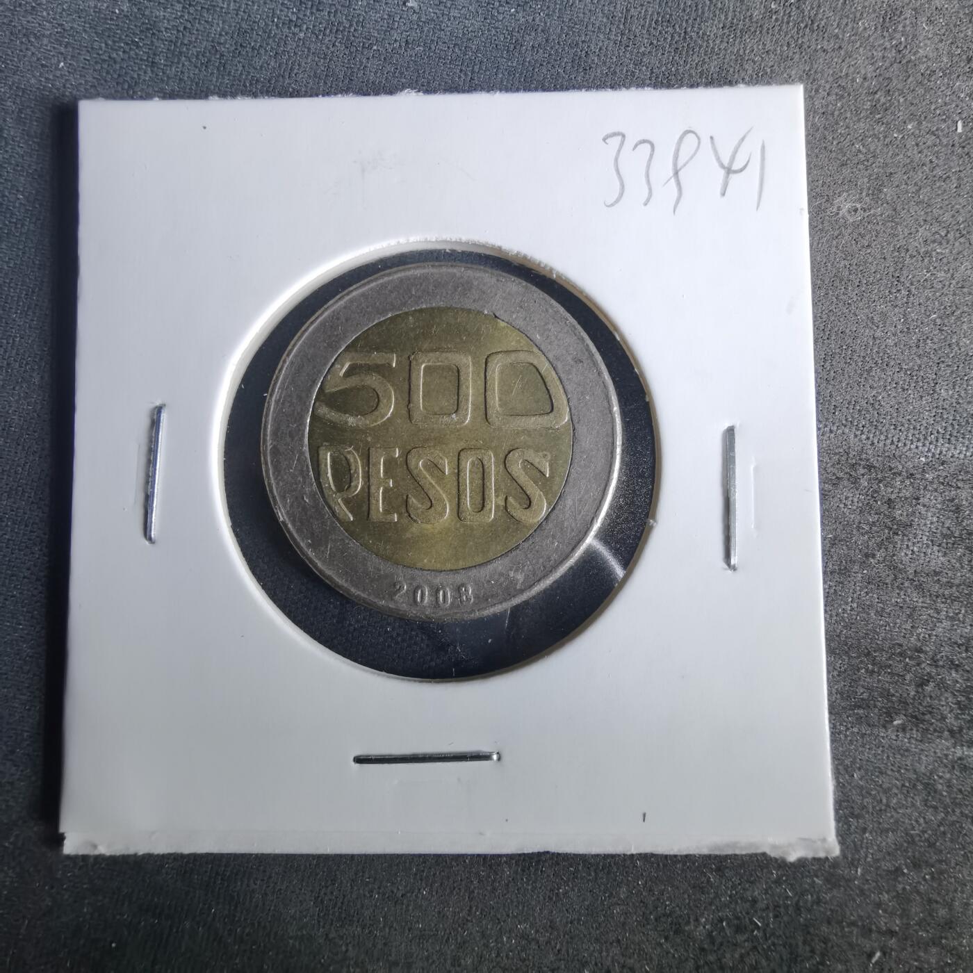 沼泽如烟--第1033场 哥伦比亚2008年500比索