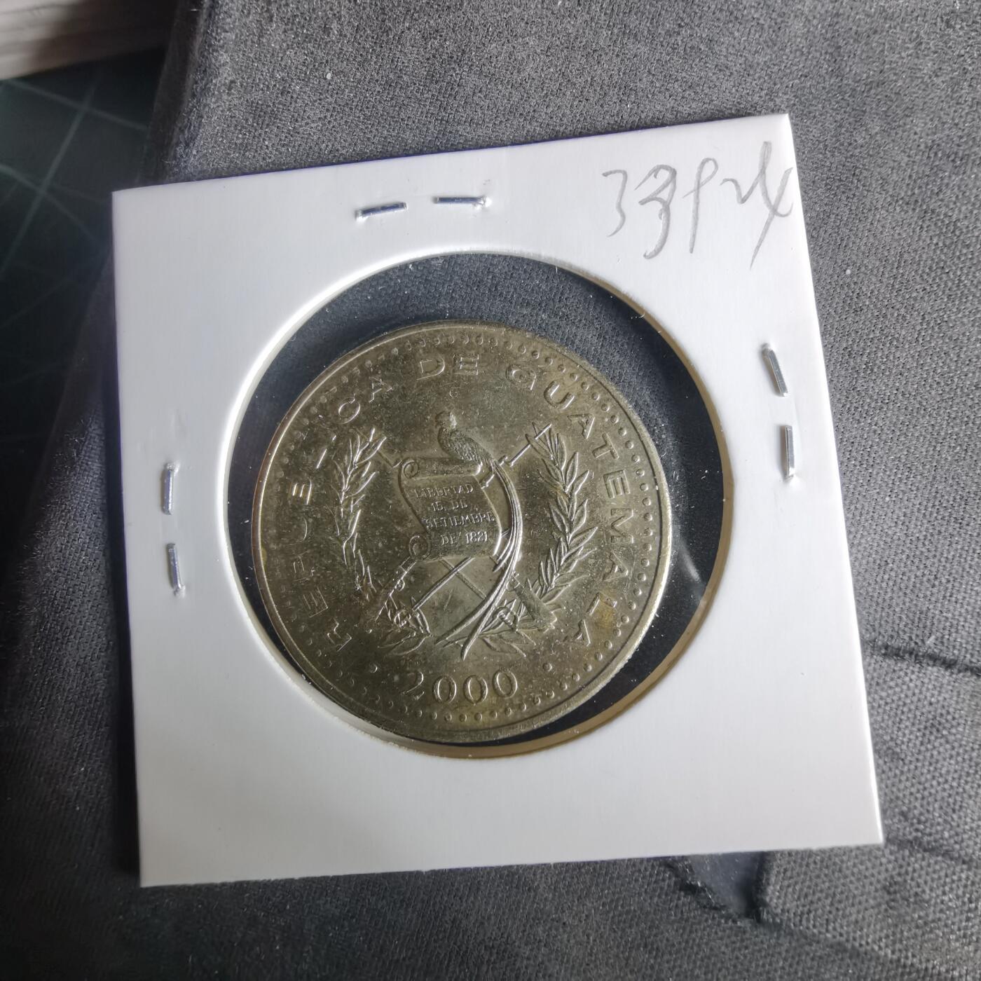 沼泽如烟--第1033场 危地马拉2000年一元