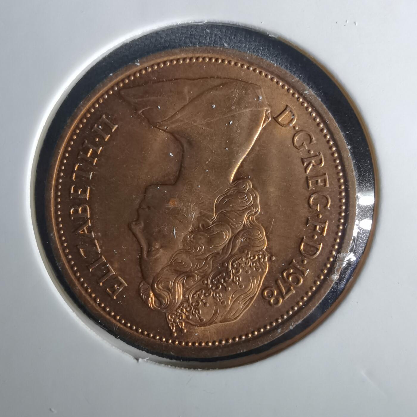 沼泽如烟--第1033场 英国1978年2便士