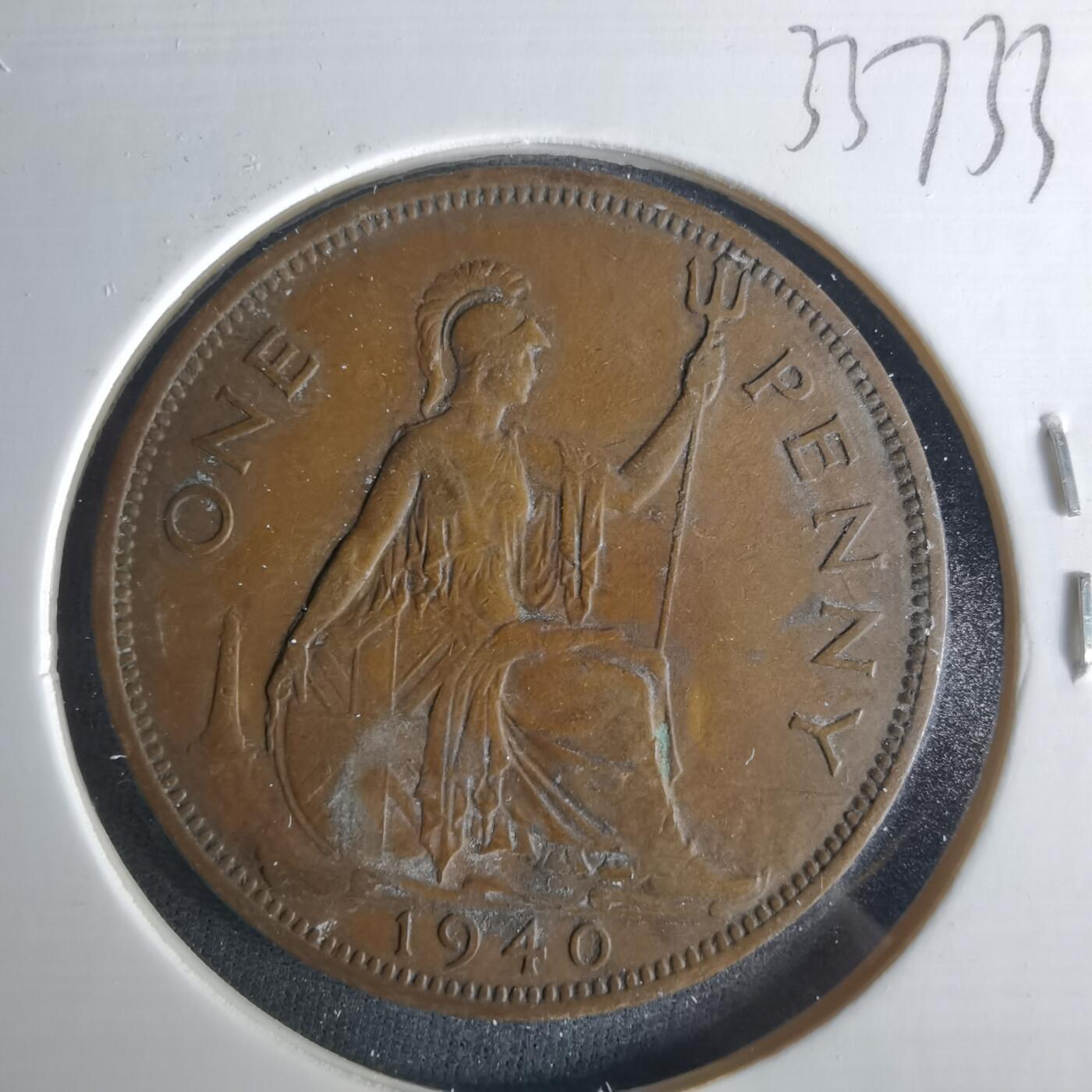 沼泽如烟--第1033场 英国1940年1便士