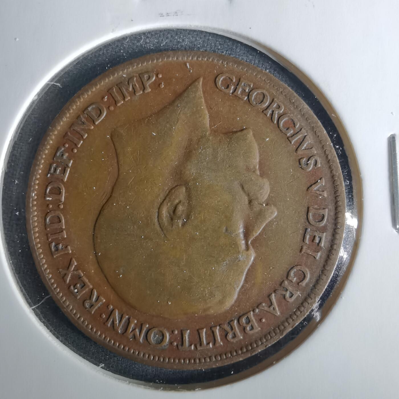 沼泽如烟--第1033场 英国1920年1便士