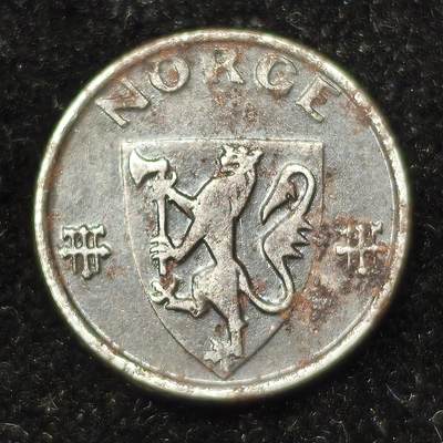 Krab外币市集Vol.27 - 挪威1943年1欧尔