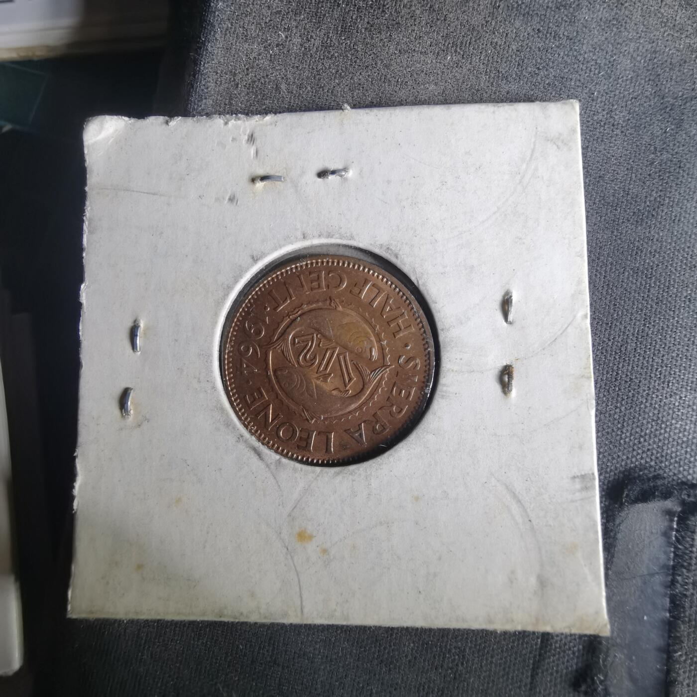 沼泽如烟--第1033场 塞拉利昂1964年半分