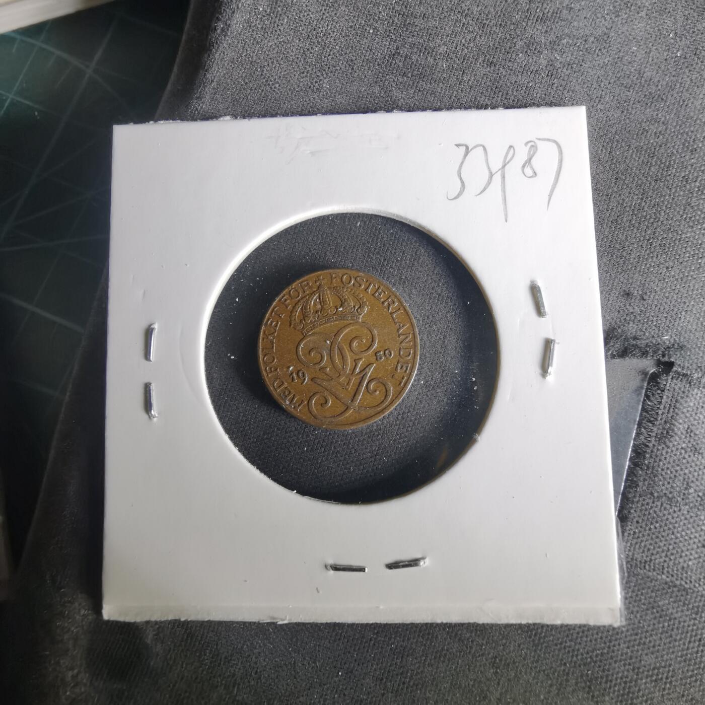 沼泽如烟--第1033场 瑞典1950年1欧尔