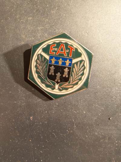 老王徽章第188期 - 法国陆军列车部队学校证章