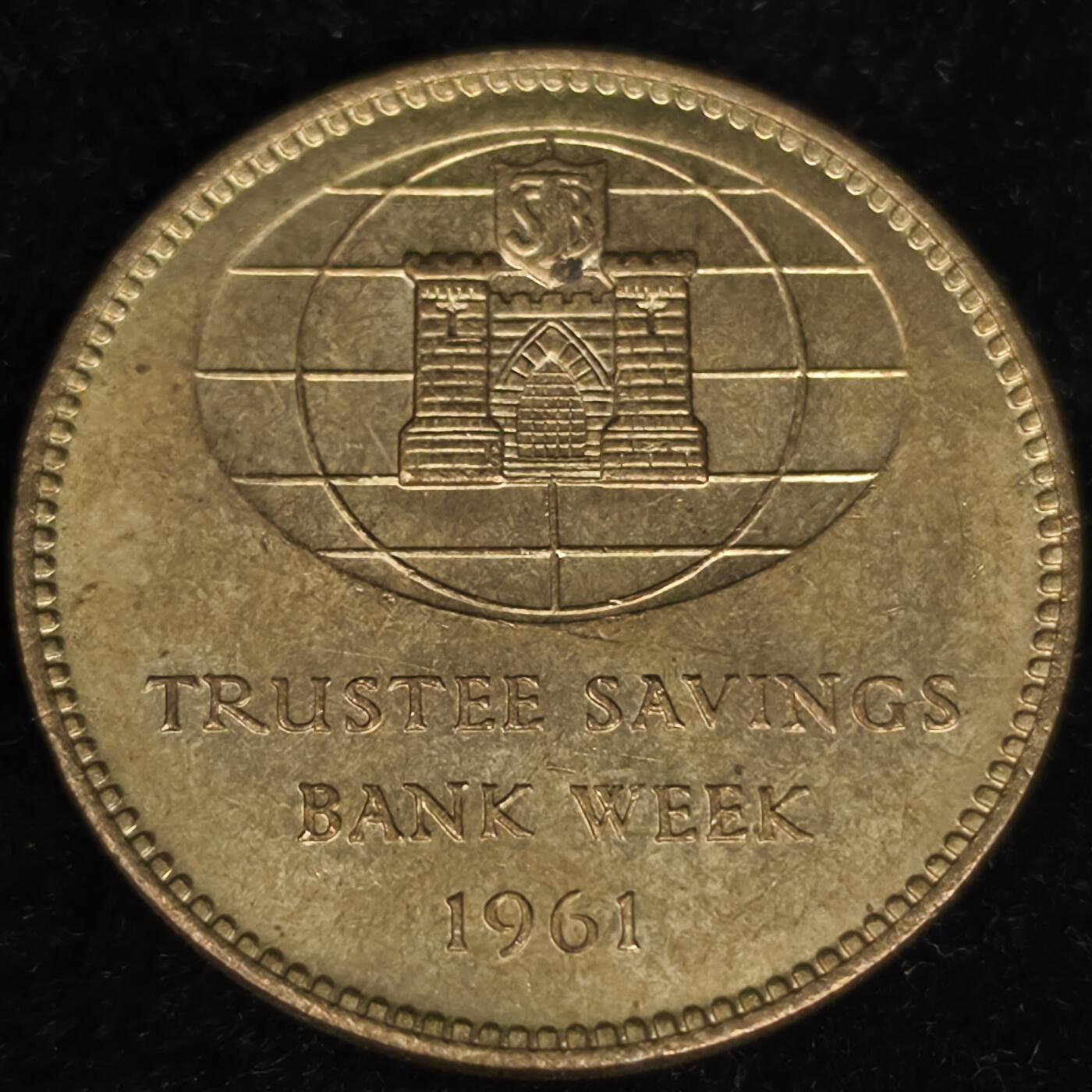 Krab外币市集Vol.27 英国信托银行铜章