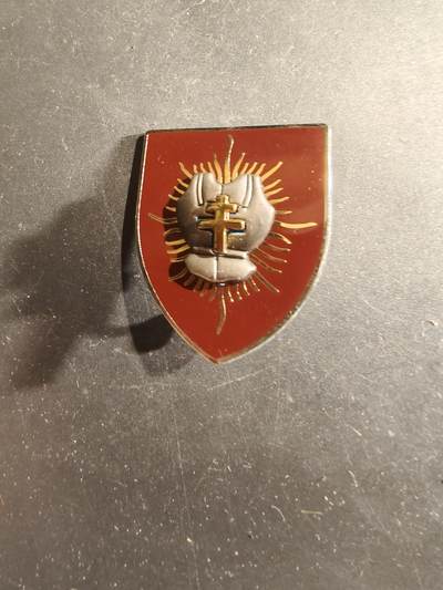 老王徽章第188期 - 法国陆军第12胸甲骑兵团证章