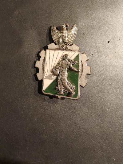 老王徽章第188期 - 法国陆军第121运输团证章