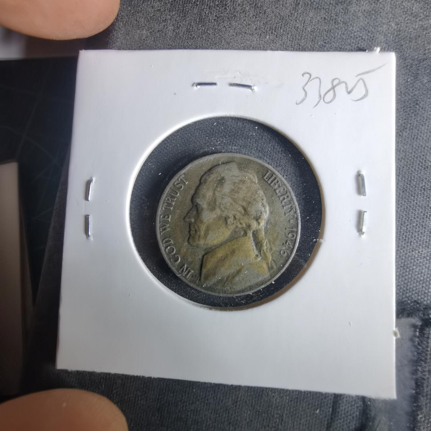 沼泽如烟--第1033场 美国1946年五分