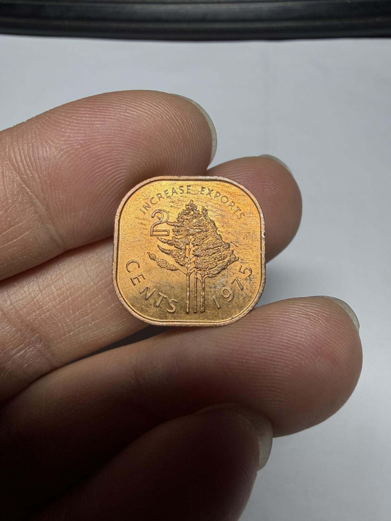 2026年集古藏今外币拍卖第三期-第7场—（总第317拍），可以寄存60天，满160元包邮。 1975年斯威士兰2分