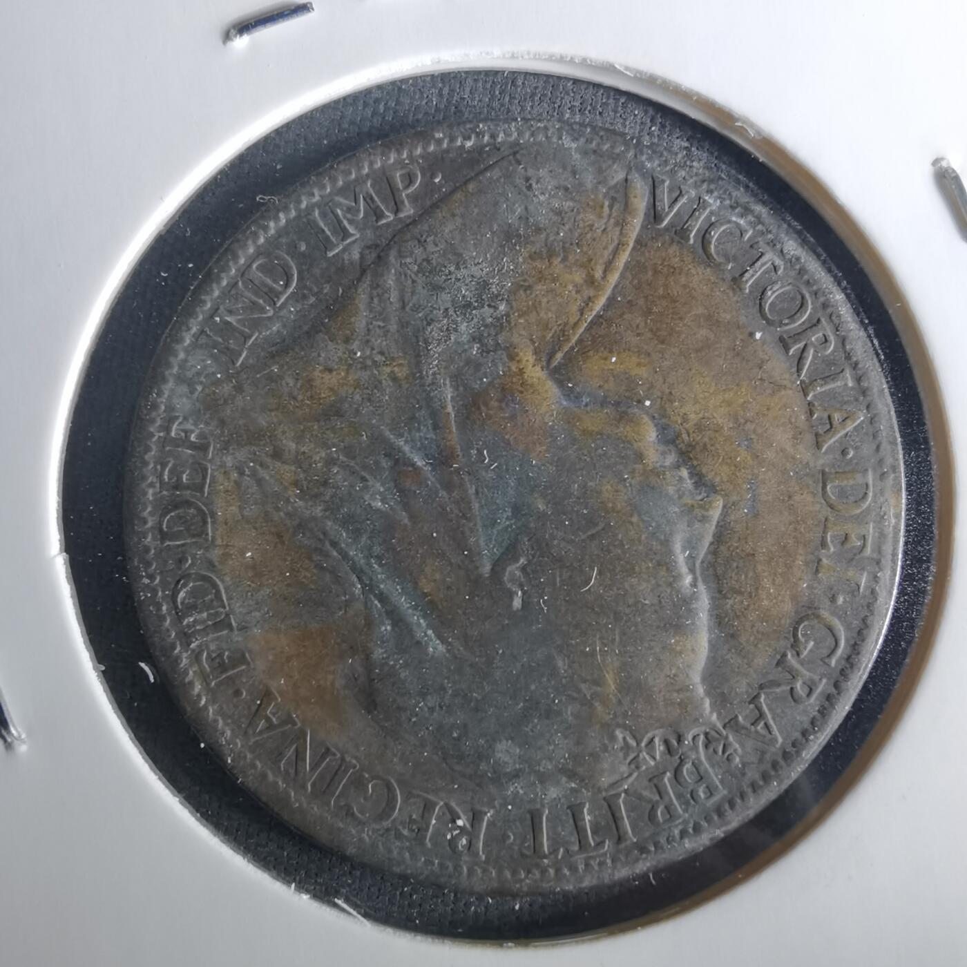 沼泽如烟--第1033场 英国1897年1便士