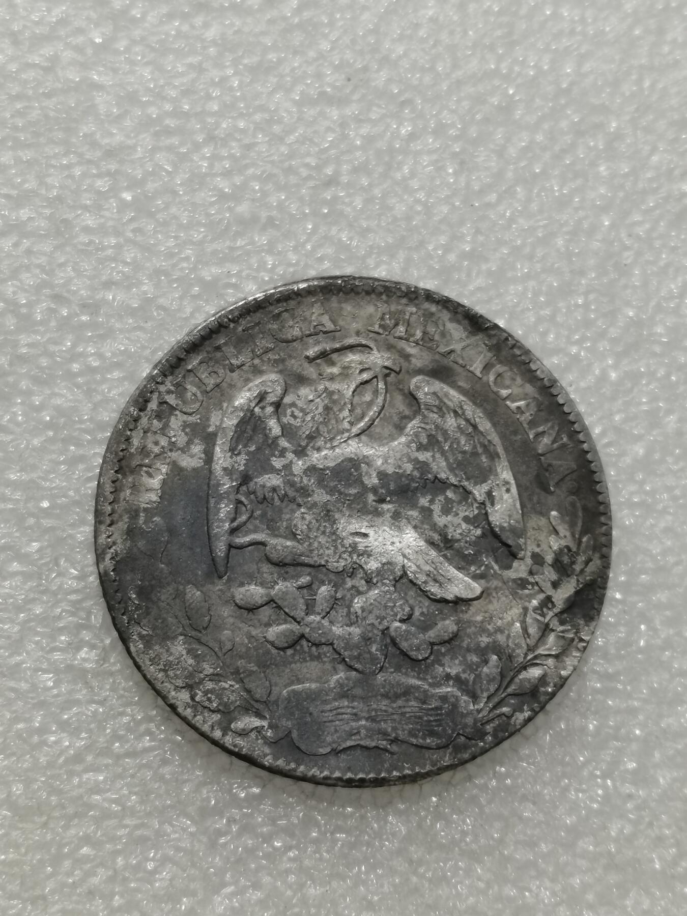 天下钱庄专场欢迎参拍 墨西哥鹰洋，有戳