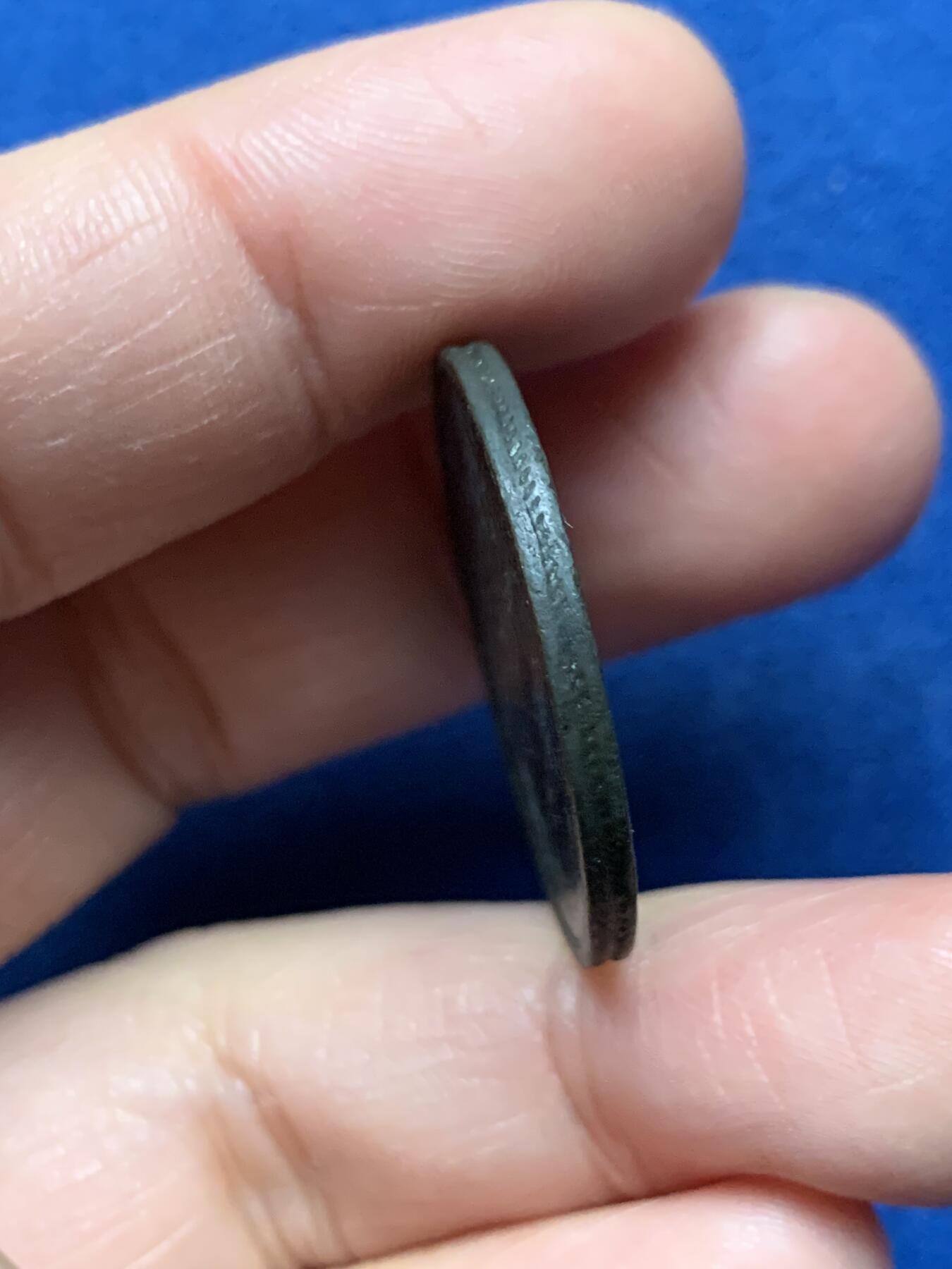 《竞宝斋》第473场 周日，周一 2场连拍 （全场包邮）欢迎送拍 英国 1806年 乔治三世 1/2便士铜币