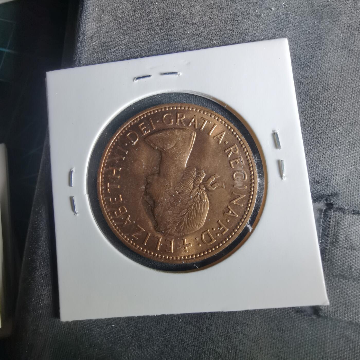 沼泽如烟--第1033场 英国1967年1便士