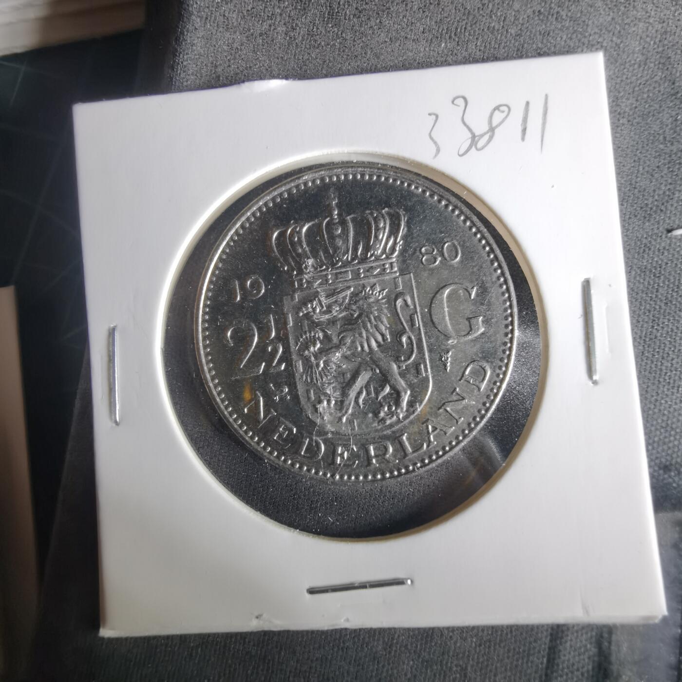 沼泽如烟--第1033场 荷兰1980年2.5盾