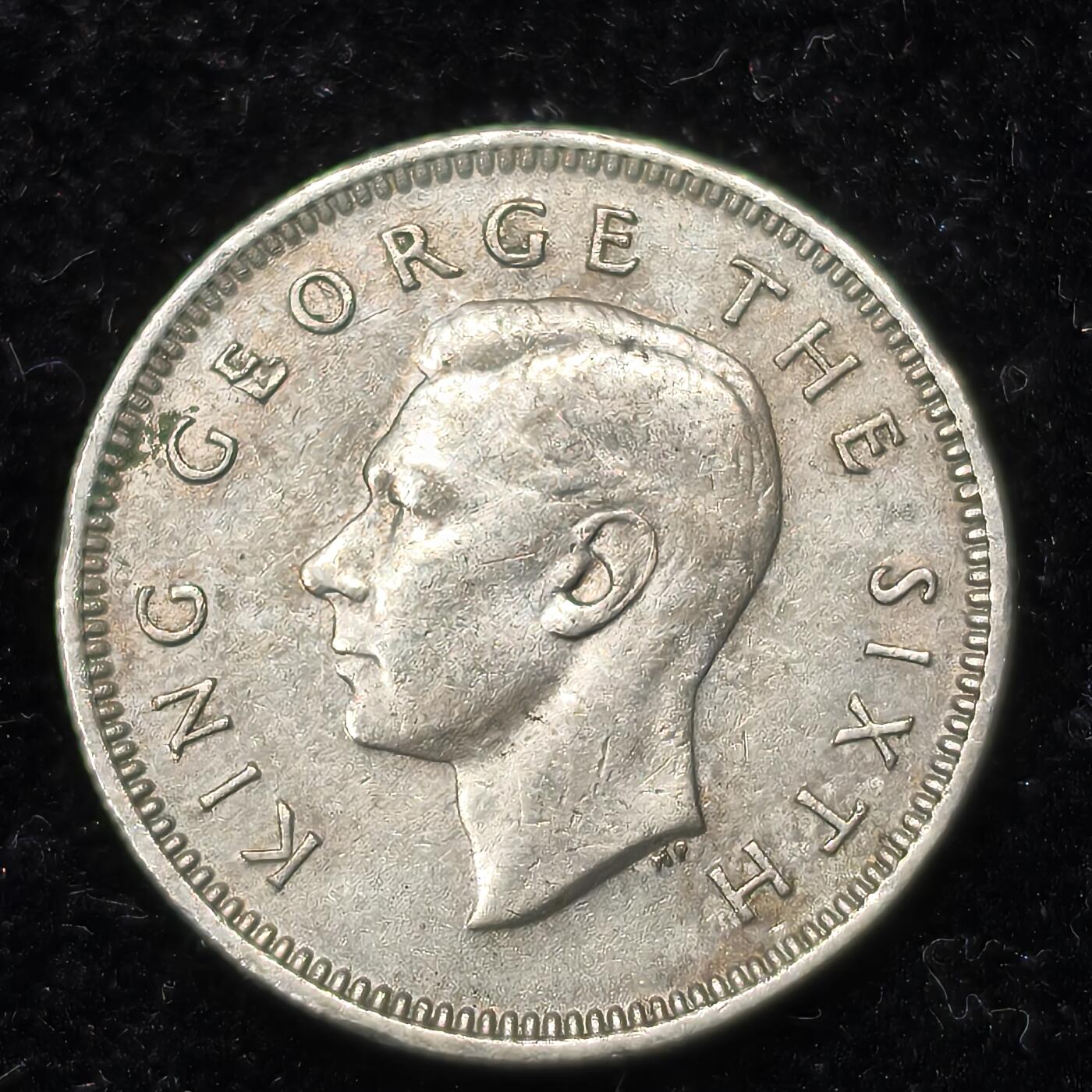 Krab外币市集Vol.27 新西兰1952年6便士