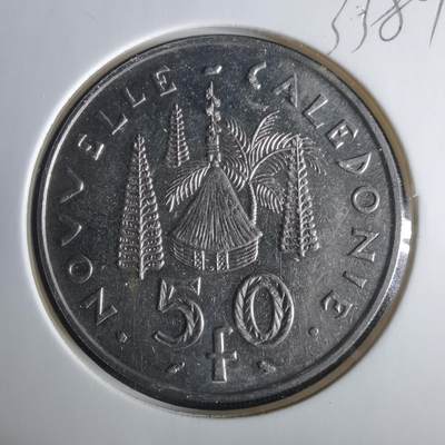 沼泽如烟--第1033场 - 法属新喀里多尼亚1972年50法郎